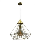 Светильник подвесной MSK Electric Crystal в стиле лофт NL 0541 G