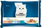 Mokra karma dla kotów Purina Gourmet Perle Duo duet rybny 4 x 85 g (7613037552447) - obraz 1