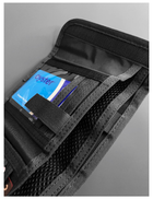 Гаманець тактичний/барсетка, сумка чоловіча органайзер для документів EDC Roco Tactical Black - зображення 7