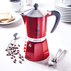 Гейзерна кавоварка Bialetti Rainbow 6 Cup Red 300 мл (8006363018487) - зображення 3