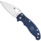 Складаний ніж Spyderco Manix 2 CPM S110V dark blue C101PDBL2 - зображення 1