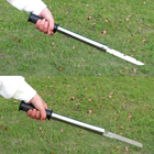 Туристический походный набор 5в1 с чехлом складная лопата открывашка нож пила топор - изображение 10