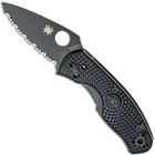 Складной нож Spyderco Persistence Lightweight FRN Black Blade black C136SBBK - изображение 1