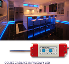 Імпульсний блок живлення Qoltec LED IP20, 24 Вт, 12 В, 2А (50982) (5901878509822) - зображення 4