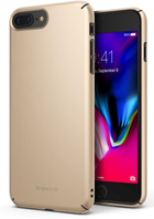 Etui plecki Ringke Slim do Apple iPhone 7 Plus/8 Plus Royal Gold (8809512153394) - obraz 1