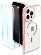 Комплект панель + скло Spigen Cyrill Shine MAG для Apple iPhone 14 Pro Рожевий (8809811864991) - зображення 1