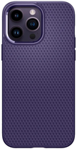 Etui plecki Spigen Liquid Air do Apple iPhone 14 Pro Deep Purple (8809811869859) - obraz 2