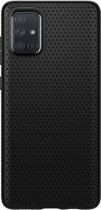 Etui plecki Spigen Liquid Air do Samsung Galaxy A51 Black (8809685624721) - obraz 2
