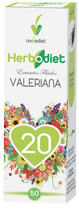 Дієтична добавка Novadiet Herbodiet Valeriana 50 мл (8425652110204) - зображення 1