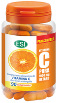 Suplement diety Trepat Diet Vitamina C Pura 1000 mg Retard 90 tabletek (8008843130818) - obraz 1