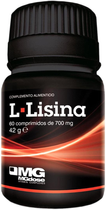 Дієтична добавка Mgdose L-Lisina 700 мг 60 таблеток (8422947597085) - зображення 1