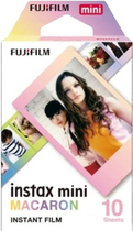 Papier fotograficzny Fujifilm Instax Mini Macaron Instant Film 46x62 mm 10 szt. (4547410346329) - obraz 1