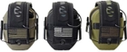 Активні стрілецькі навушники Walker's Razor Patriot Black Тактичні військові - зображення 6