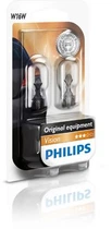 Лампа розжарювання W16W 12V 16W W2,1x9,5d Vision 2шт blister (вир-во Philips) Philips (12067B2)