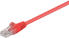 Комутаційний кабель Goobay CAT 5e U/UTP 3 m Red (4040849683695)