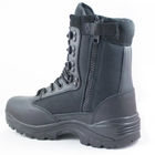 Тактичні берці Mil-Tec Tactical Boots With YKK Zipper Black Розмір 45 (29 см) Waterproof зі змійкою - зображення 7