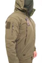 Куртка Soft Shell олива Демісезонна розмір 3XL - зображення 4