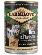 Вологий корм для собак Carnilove Dog k з качкою та фазаном