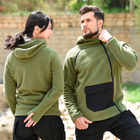 Флисовая толстовка Han-Wild HW021 Green 2XL мужская - изображение 4