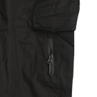 Штаны тактические S.archon SH9 Black 2XL мужские на резинке с карманами - изображение 5