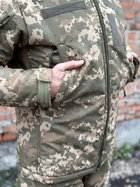 Зимняя куртка тактическая Taslan военная XXXXL пиксель - изображение 3
