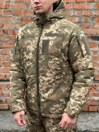 Зимова куртка тактична Taslan військова XXL піксель - зображення 6