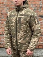 Зимняя куртка тактическая Taslan военная XXXXL пиксель - изображение 6