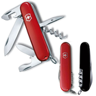 Швейцарский нож Victorinox SPARTAN UKRAINE 91мм/12 функций, красно-черные накладки