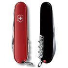 Швейцарский нож Victorinox CLIMBER UKRAINE 91мм/14 функций, красно-черные накладки - изображение 6
