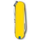 Швейцарський ніж Victorinox CLASSIC SD UKRAINE 58мм/7 функцій, синьо-жовтий - зображення 5