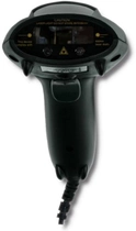Skaner kodów kreskowych Qoltec Laser 1D, USB ze stojakiem Czarny (50861) (5901878508610) - obraz 3
