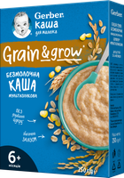 Каша сухая безмолочная быстрорастворимая Gerber мультизлаковая для детей с 6 месяцев 250 г (8445291099029)