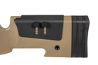 Снайперська гвинтівка Specna Arms M62 SA-S02 Core With Scope and Bipod Tan - зображення 9