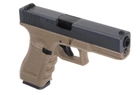 Пістолет Glock 17 Gen3. WE Metal Tan Green Gas (Страйкбол 6мм) - изображение 4