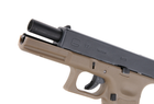 Пістолет Glock 17 Gen3. WE Metal Tan Green Gas (Страйкбол 6мм) - изображение 8