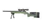Снайперська гвинтівка Specna Arms M62 SA-S02 Core With Scope and Bipod Olive - зображення 6