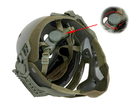 Шолом EMERSON з металевою маскою система G4 TAN (муляж) - зображення 8