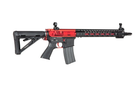 Штурмова гвинтівка Specna Arms M16 SA-V26-M Red Edition Red/Black (Страйкбол 6мм) - зображення 7