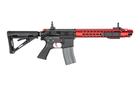 Штурмова гвинтівка Specna Arms M4 SA-B141 Red Edition Red/Black (Страйкбол 6мм) - зображення 4