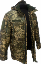 Куртка зимова утеплена/посилена тактична тепла ЗСУ УКР ПІКСЕЛЬ MAX-SV - 8113 XL - зображення 5