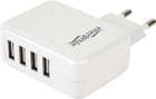 Ładowarka do telefonów EnerGenie Universal USB charger 3.1 A White (8716309102544) - obraz 1