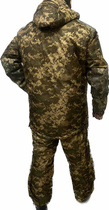Куртка зимняя утепленная/усиленная тактическая теплая ЗСУ УКР ПИКСЕЛЬ MAX-SV - 8113 L - изображение 3