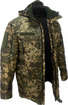 Куртка зимняя утепленная/усиленная тактическая теплая ЗСУ УКР ПИКСЕЛЬ MAX-SV - 8113 L - изображение 5