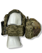 Рюкзак штурмовой Stryker Пиксель крепления паук для шлема 15л - изображение 9