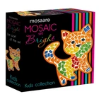 Набор для творчества Стеклянная мозаика Mosaaro для детей Котик 204x203 мм (MA7006)