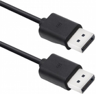 Kabel Qoltec DisplayPort - DisplayPort v.1.2 1.8 m czarny (5901878503615) - obraz 1