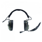 Активні захисні навушники Earmor M32 MARK3 (FG) Olive з гарнітурою - изображение 4