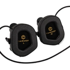 Активні захисні навушники Earmor M31H MARK3 ARC (CB) Coyote Brown з кріпленням на шолом - изображение 5