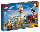 Zestaw klocków LEGO City Na ratunek w płonącym barze 327 elementów (60214) - obraz 1
