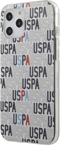 Панель U.S. Polo Assn Tie & Logo Mania Collection для Apple iPhone 12/12 Pro White (3700740487426) - зображення 1